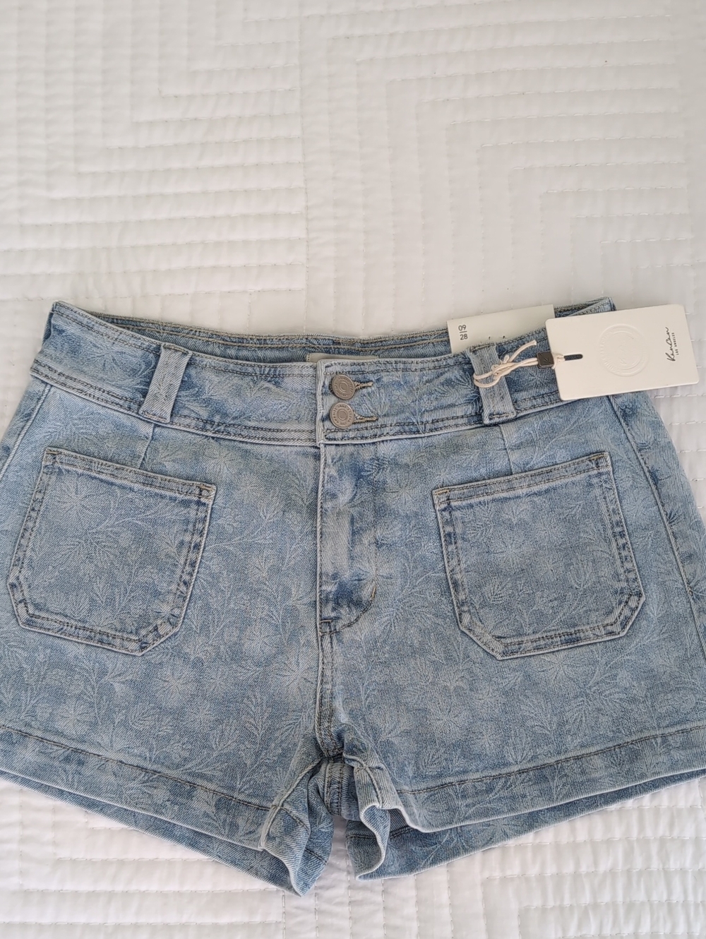 Kancan Shorts Size 28 High Waisted New With Tags